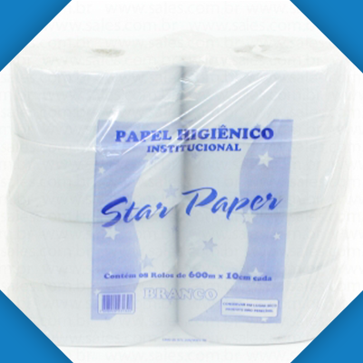 Papel Higiênico Rolão 8x600